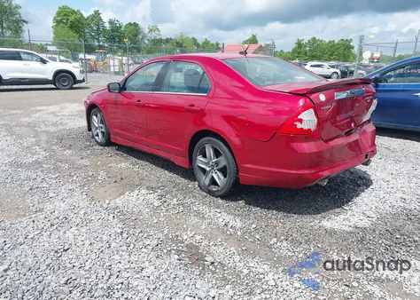 2010 Ford Fusion Sport из США, поврежденный, VIN 3FAHP0DC3AR247703